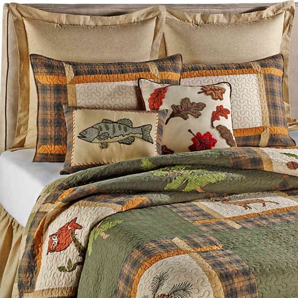 Forest Friends European Pillow Sham (ONE) - Picture 1 of 4